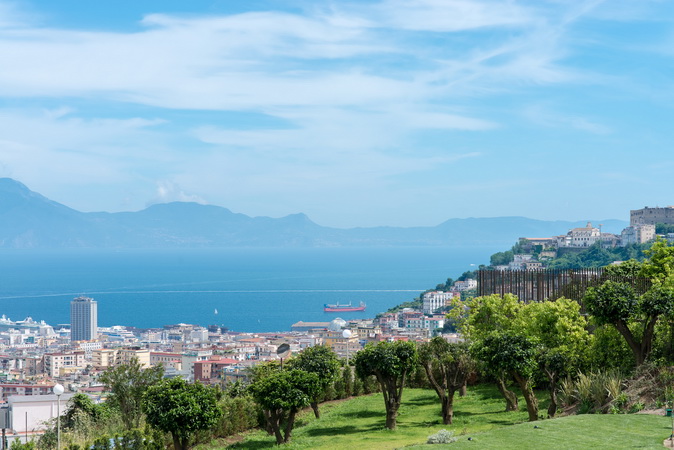 Panorama da Villa Partenope verso San Martino