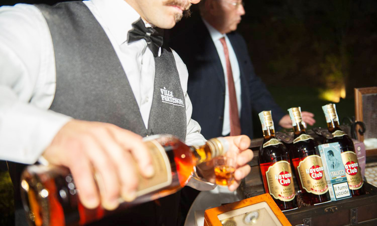 Opening Villa Partenope: rhum e sigari